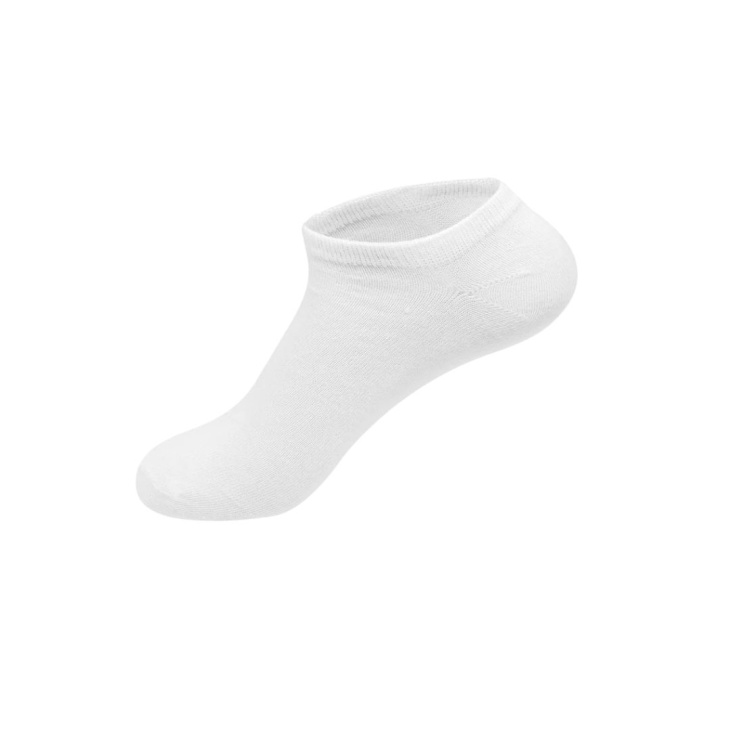 Meia Casual QLC M1 Cano Curto Algodão Branco