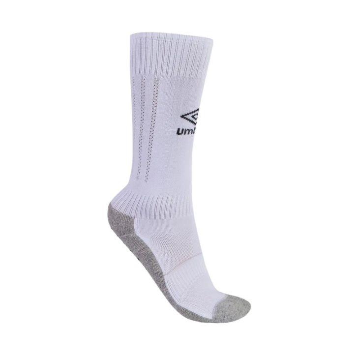 Meia Umbro Esportiva 3/4 Grip Branca