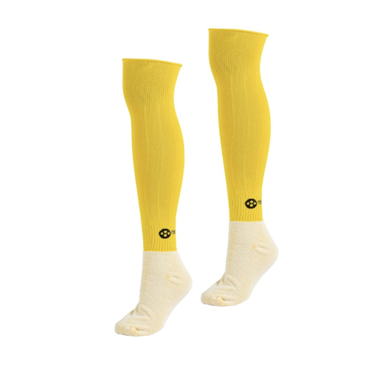 Meião Futebol Personalizado Mania de Futsal Classic Amarelo