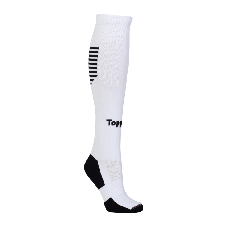 Meião Futebol Topper Boleiro Branco-Preto