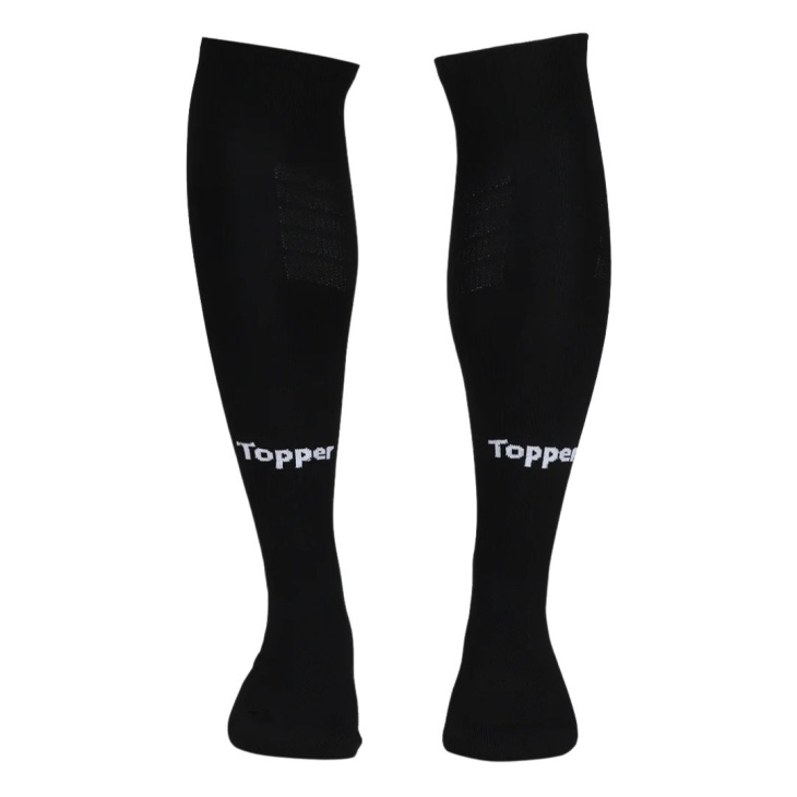 Meião Futebol Topper Cup Kids Preto-Branco