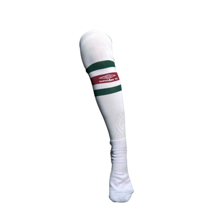Meião Umbro Futebol Clubes Fluminense Oficial Branco