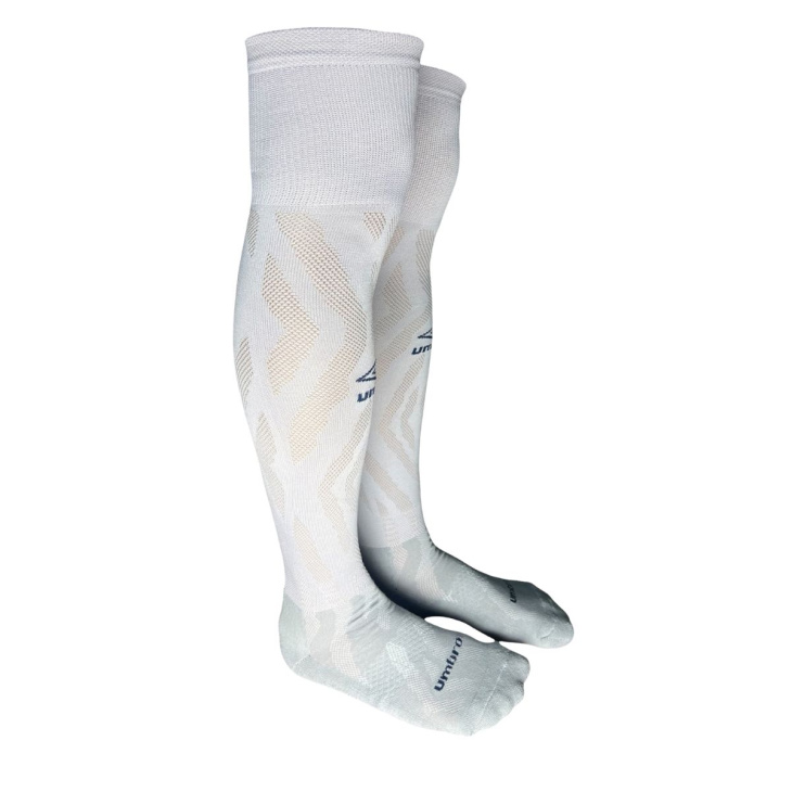 Meião Umbro Futebol Clubes Oficial Club Cinza-Marinho