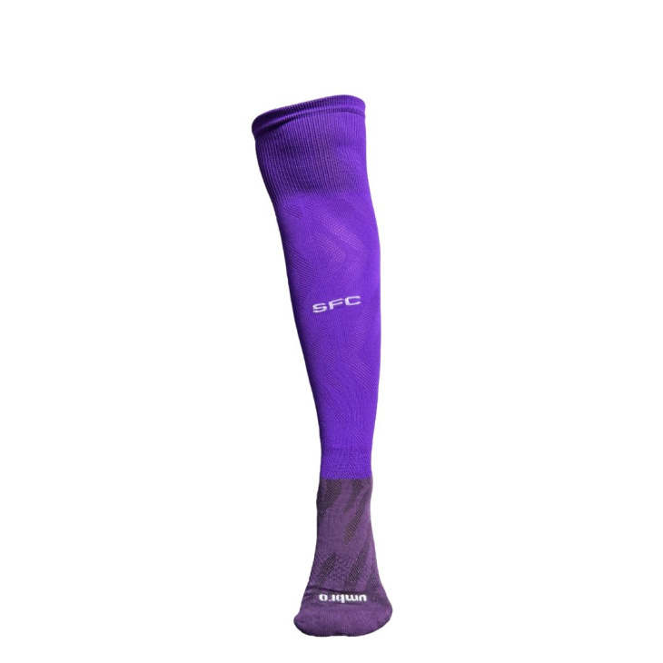 Meião Umbro Futebol Clubes Santos Oficial Roxo