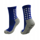 Meias Esportiva Antiderrapante Infantil Sport Socks Grip Azul