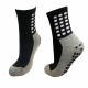 Meias Esportiva Antiderrapante Infantil Sport Socks Grip Preto