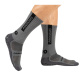 Meias Esportiva Antiderrapante Prosocks   UltraGrip Original Cinza
