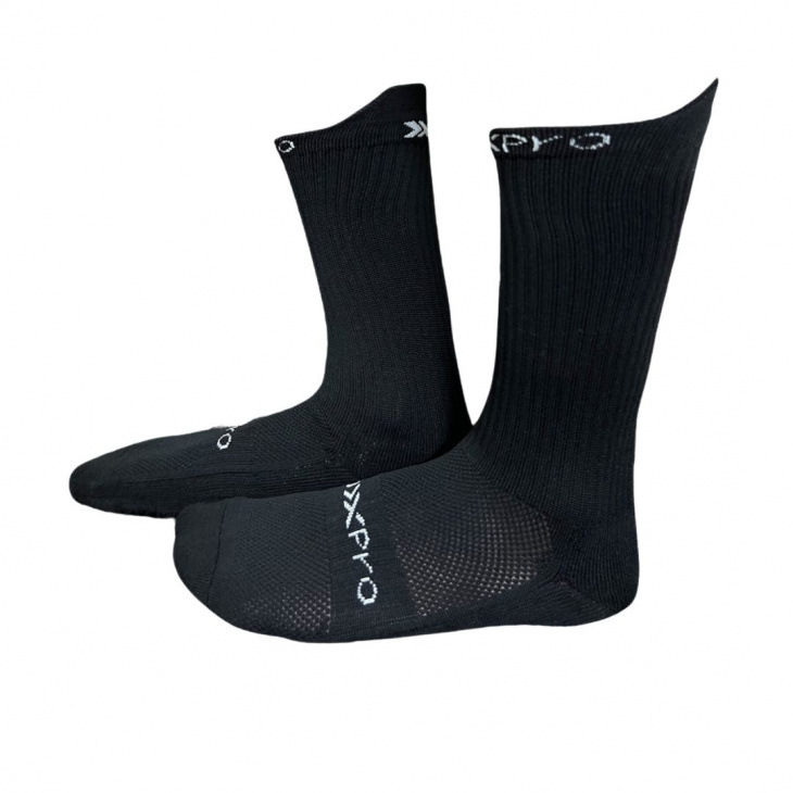 Meias Esportiva Antiderrapante SoxPro Grip Preto