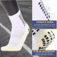 Meias Esportiva Antiderrapante Sport Socks Grip Branco