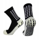 Meias Esportiva Antiderrapante Sport Socks Grip Preto