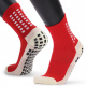 Meias Esportiva Antiderrapante Sport Socks Grip Vermelho