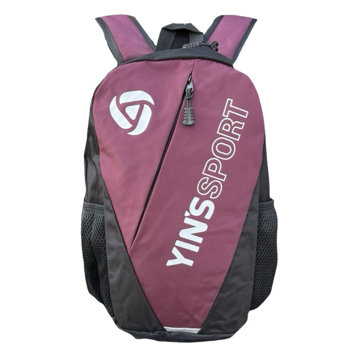 Mochila Esportiva em Poliéster Convoy Sport Bordo-Preto