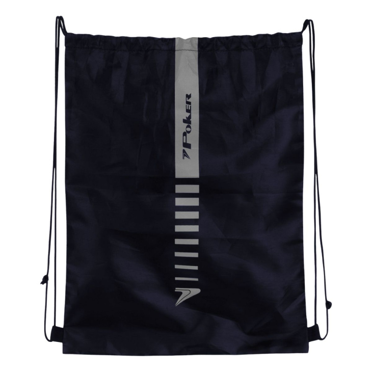 Mochila Gym Sack Poker Gym II Marinho-Prata