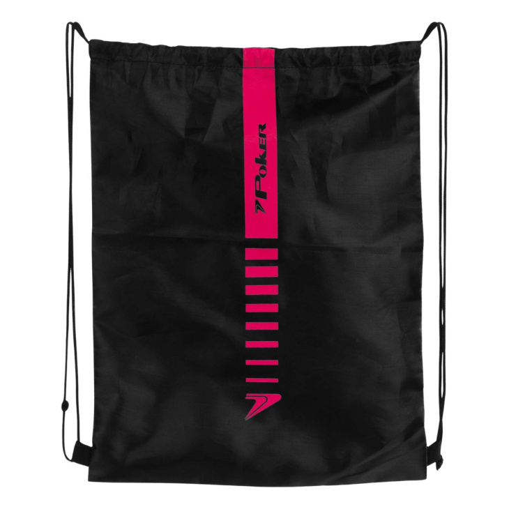 Mochila Gym Sack Poker Gym II Preto-Vermelho