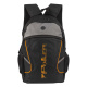 Mochila Poker Esportiva Dakar Preto-Laranja