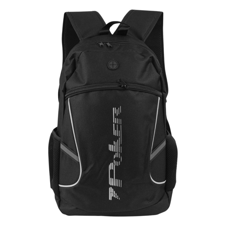 Mochila Poker Esportiva Dakar Preto-Prata
