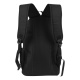 Mochila Poker Esportiva Dakar Preto-Prata