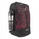 Mochila Poker Esportiva Omega Preto-Vermelho