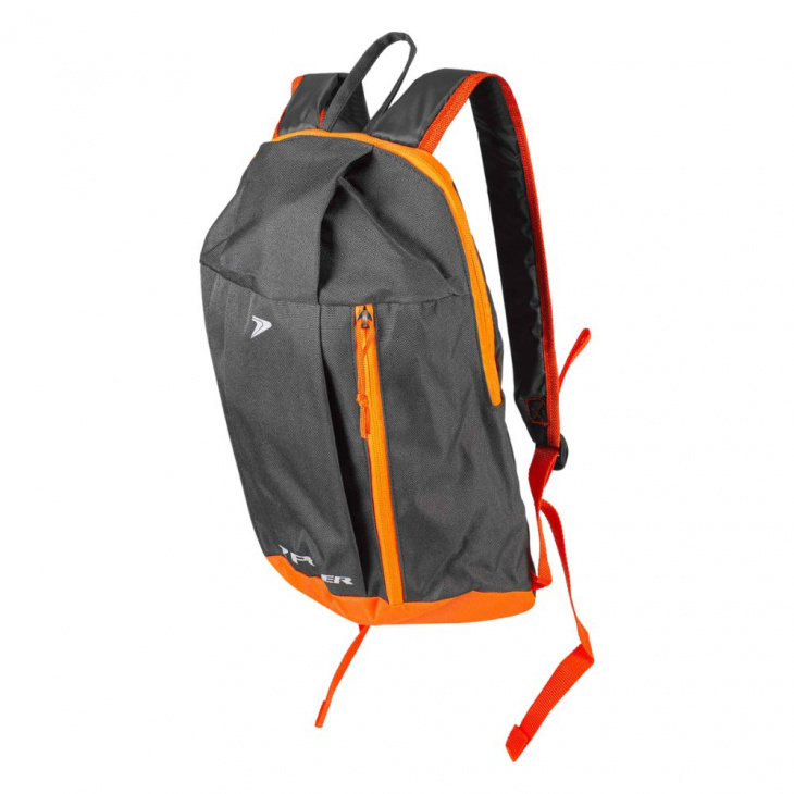 Mochila Poker Multi Esportiva Cinza-Laranja