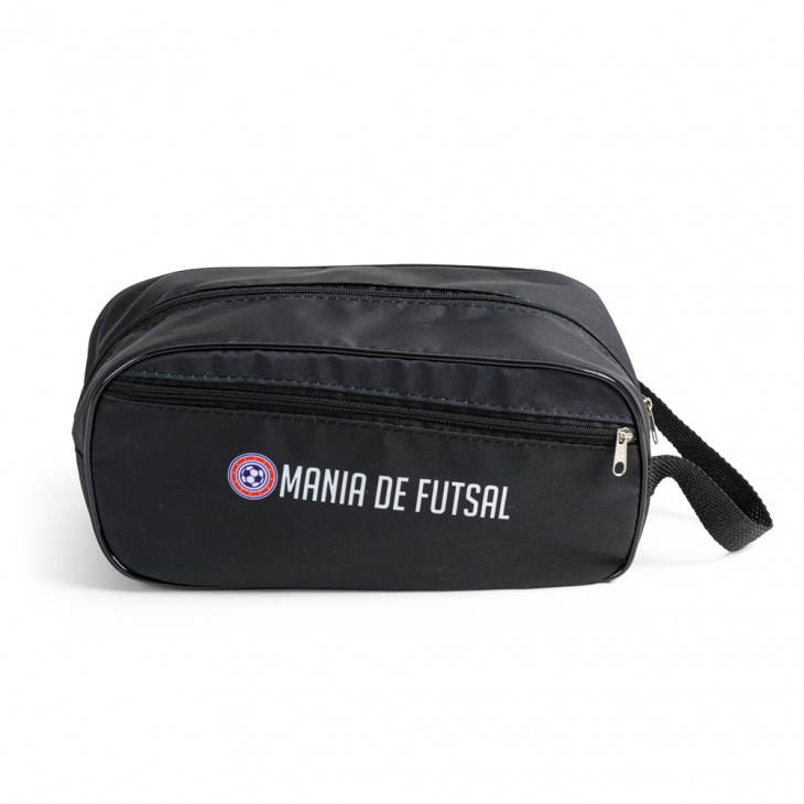 Porta Chuteira Tenis Mania de Futsal Com Bolso Lateral