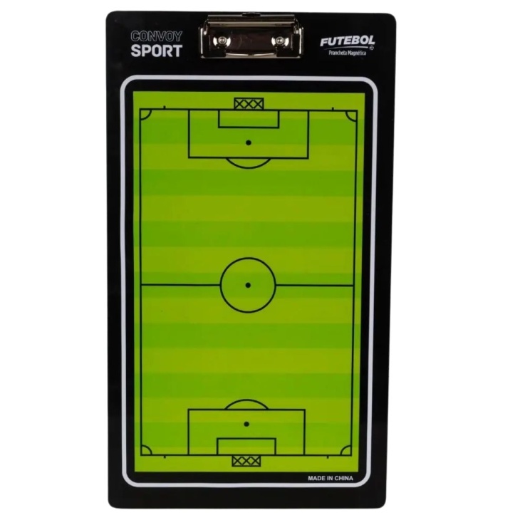 Prancheta Tática Magnética Convoy Sport Dupla Face Futebol