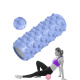 Rolo Massagem Convoy Liberação Miofascial Para Yoga Azul