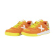 Tênis Futsal Munich Continental V2 Laranja-Amarelo