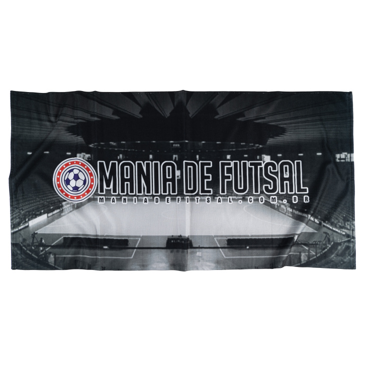 Toalha Esportiva Mania de Futsal Premium Grande 0,70 x 1,40