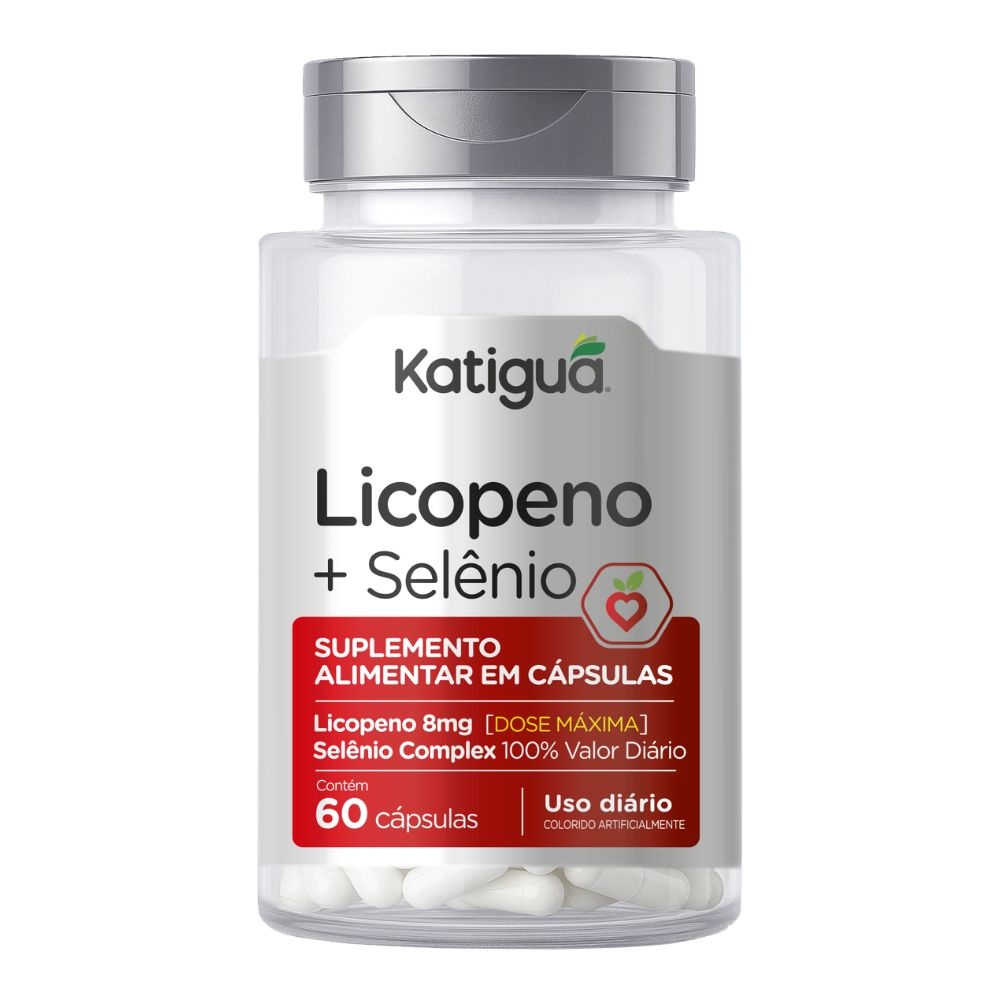 Licopeno + Selênio 60 cápsulas - Katigua - Mare Beauty Suplementos ...