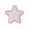 Aplique Estrela Cetim Pink