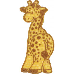 Aplique Girafa Amarelo