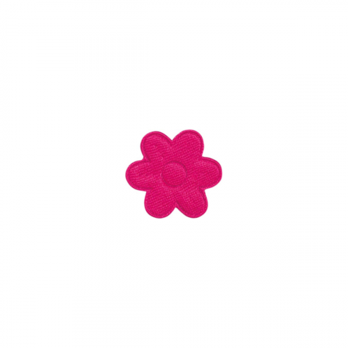 Aplique Mini Flor Cetim Pink