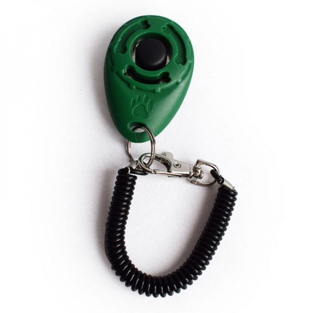 Clicker para Treinamento de Cães, Clicker Leve e Durável para Treinamento  de Animais de Estimação Com Anel de Dedo e Alça de Pulso, Clicker para