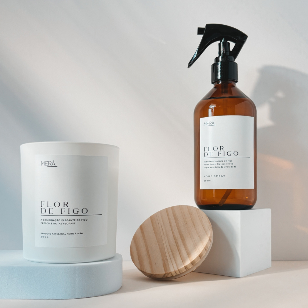 Vela Perfumada Flor De Tiare 7x10Cm | Atmosphera | Hôma