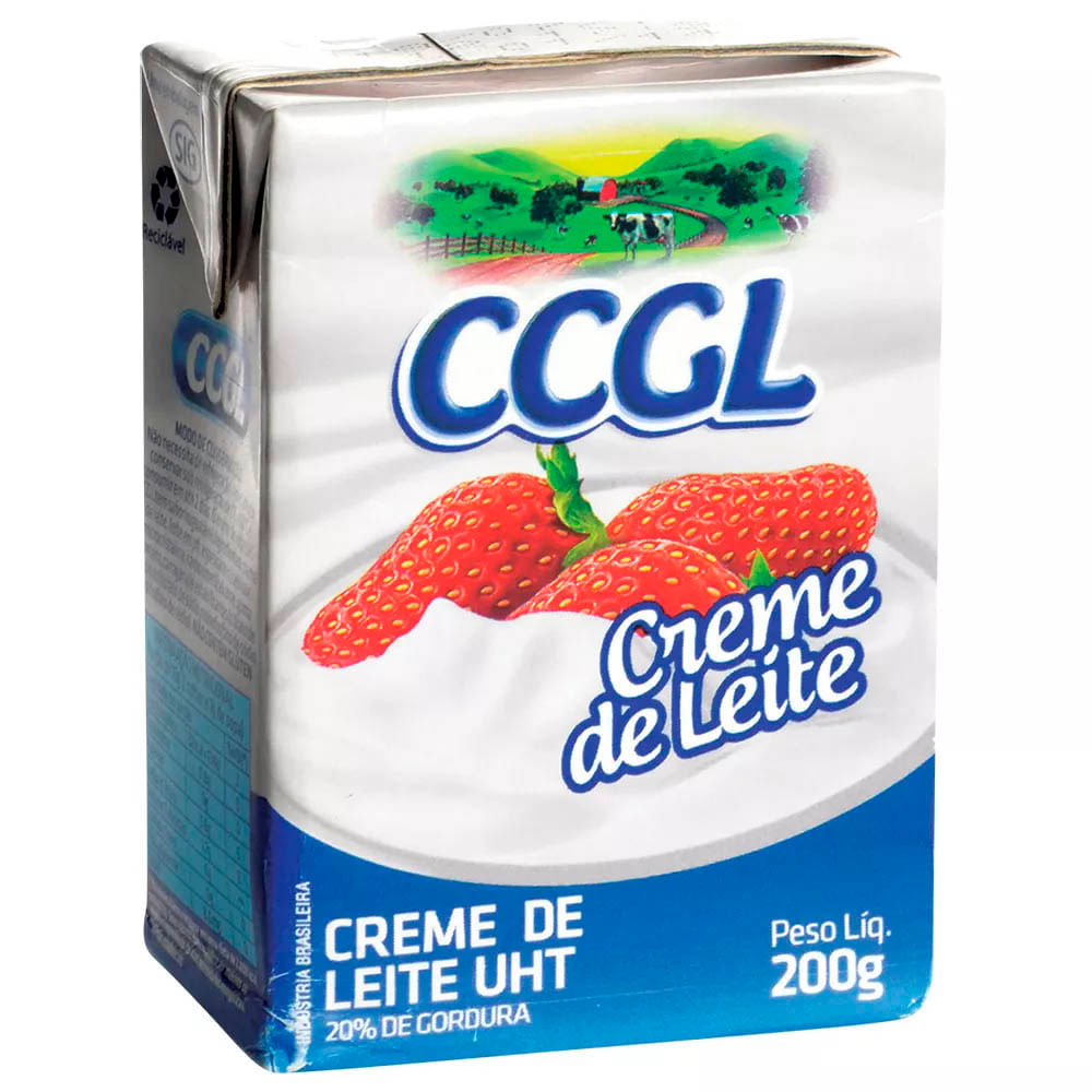 Creme De Leite Ccgl G Mercadinho Monteiro