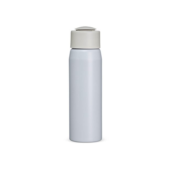 Garrafa de Alumínio 600ml sobre fundo branco