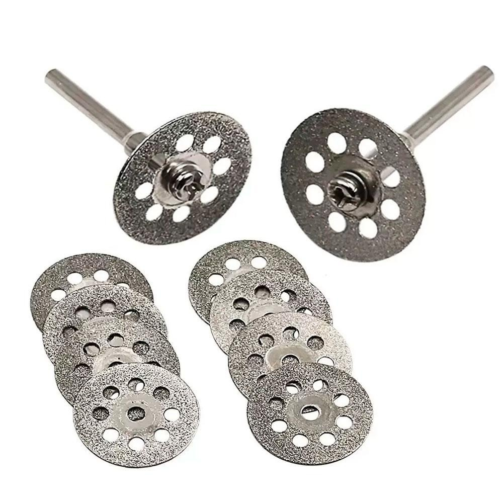 10 Discos De Corte De Diamante Para Dremel - Corte Preciso Y Rápido En Manualidades Y Bricolaje