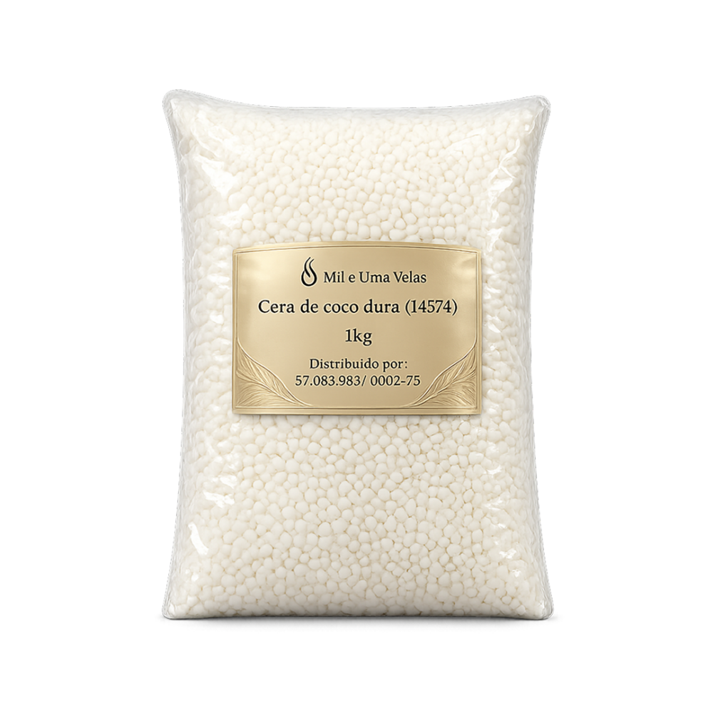 1 Kg Cera de Coco Dura Lentilha