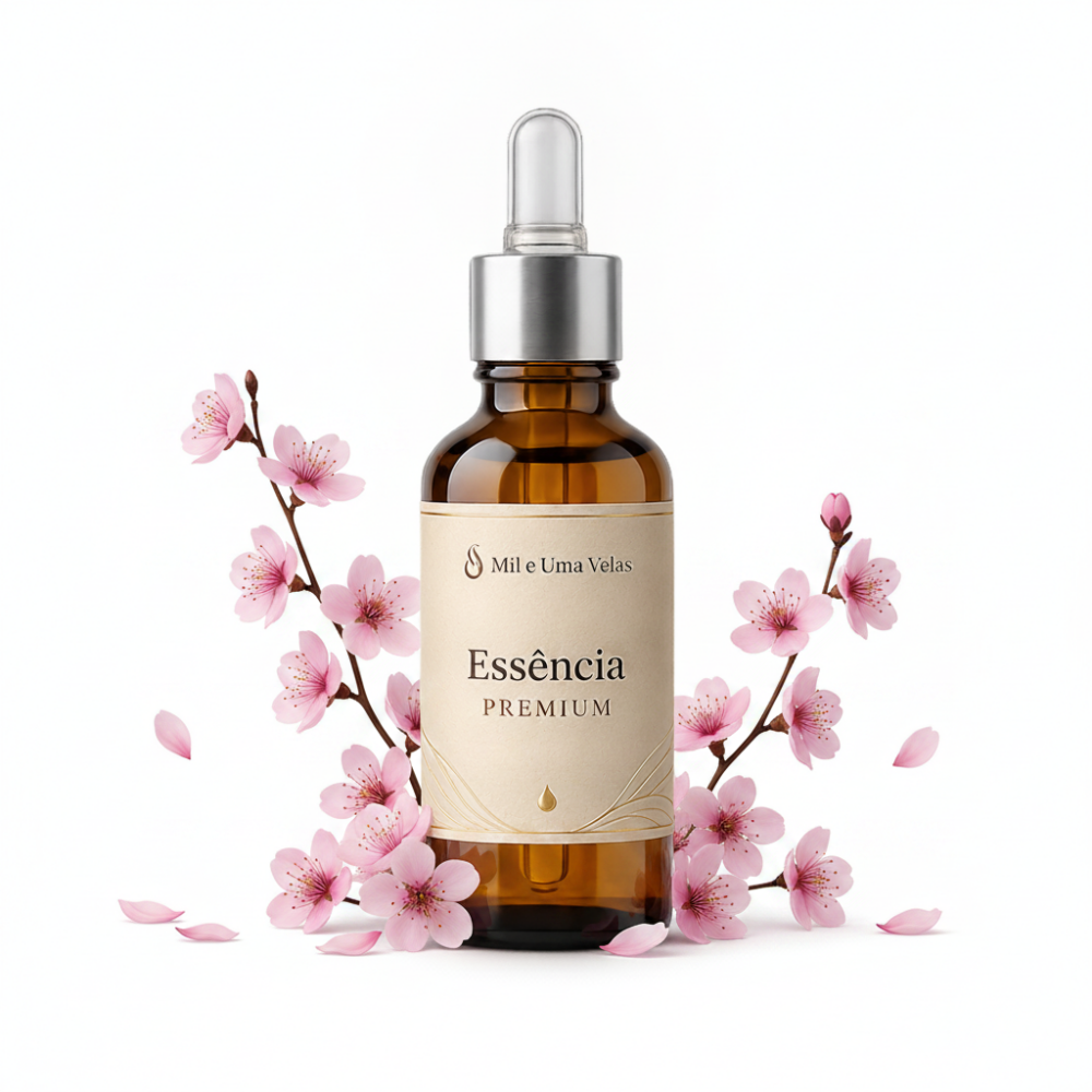 Essência Premium de Flor de Cerejeira Lipossolúvel