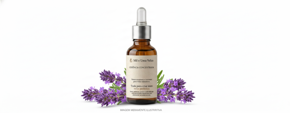 Essência Premium de Lavanda Francesa Lipossolúvel