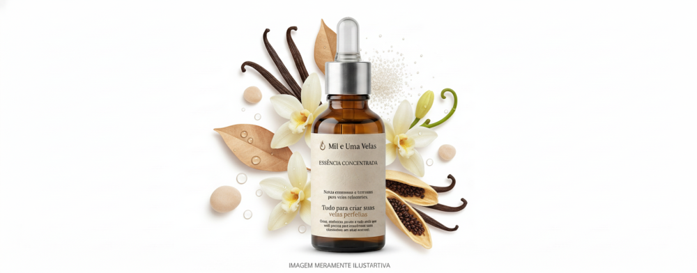 Essência Premium de Vanilla New Lipossolúvel