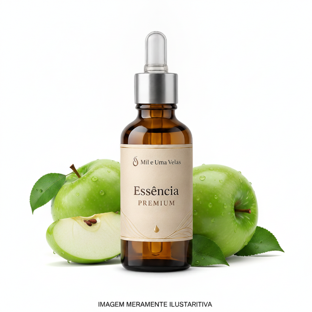 Essência Premium Maçã Verde Lipossolúvel