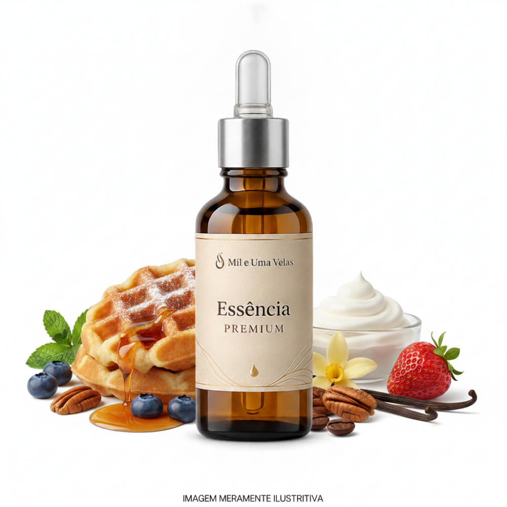 Essência Premium Waffle Americano Lipossolúvel