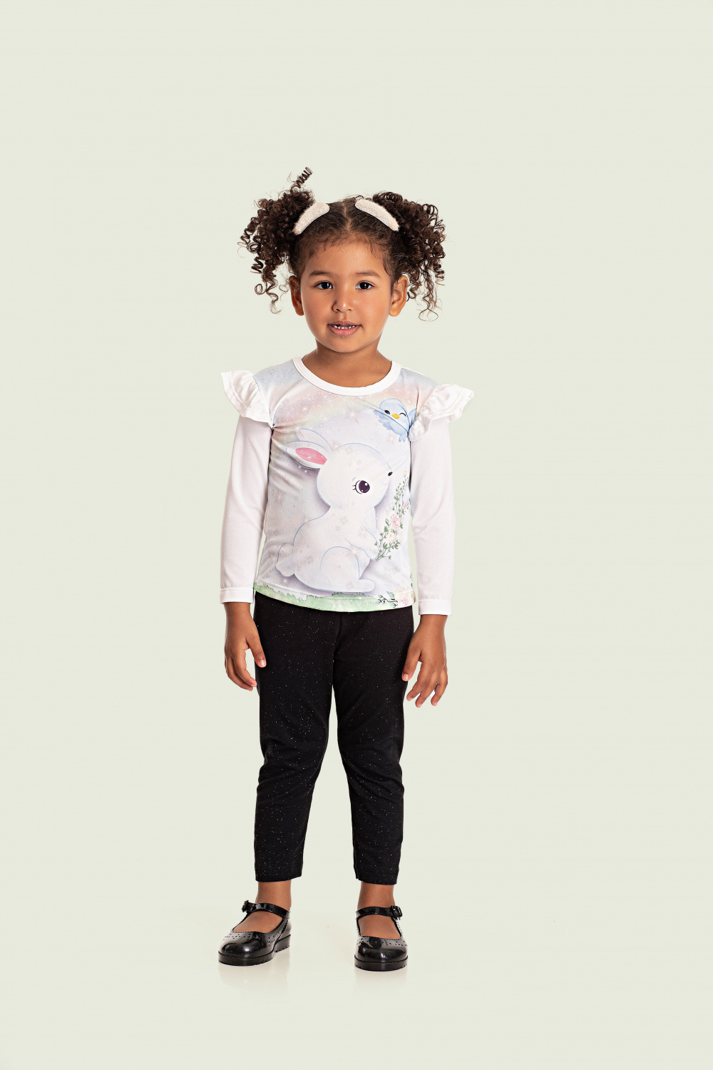 Legging de cotton com brilho Infantil Milara Kids