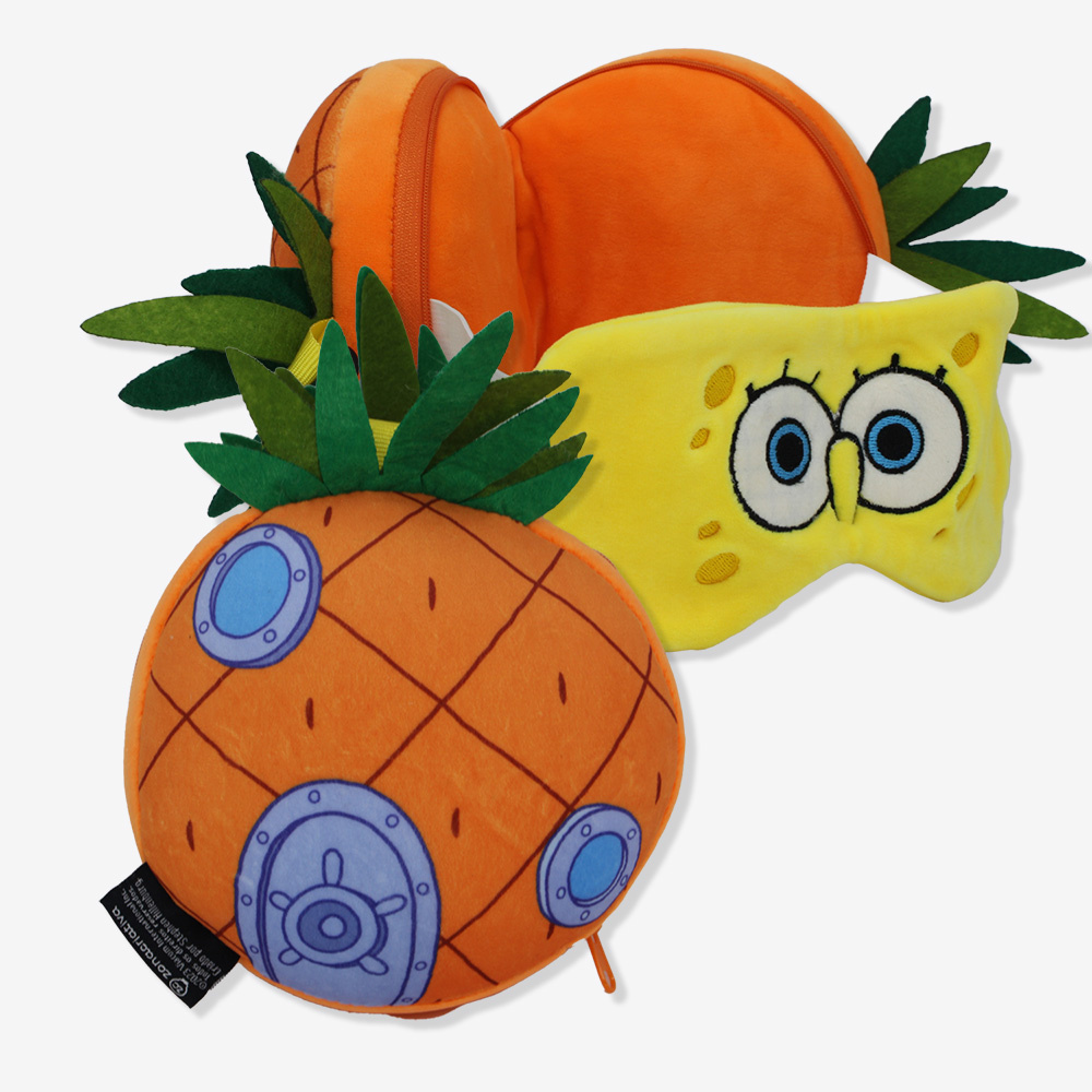 Mascara com almofada Bob Esponja Abacaxi Mimosidades