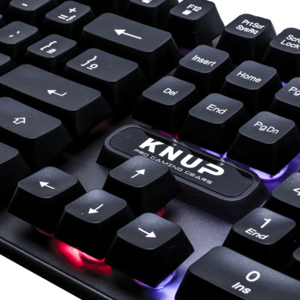 Kit Gamer Teclado Semi Mecânico + Mouse 1200dpi USB RGB Iluminado Jogo -  Loja Minha Giovanna