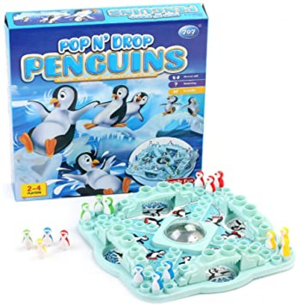 Jogo do Pinguim no gelo - Brinquedo de mesa - Minidengo Store Kids