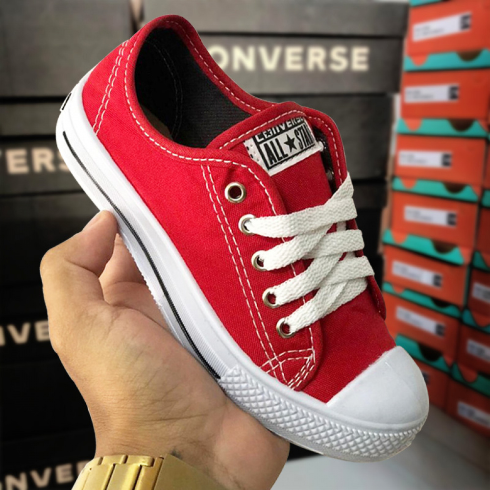 Tênis infantil All Star casual vermelho