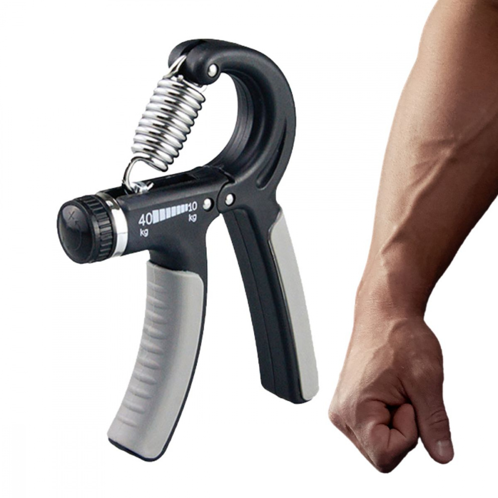 Hand Grip Com Mola Ajustável Fisioterapia 10Kg A 40Kg ModerCasa