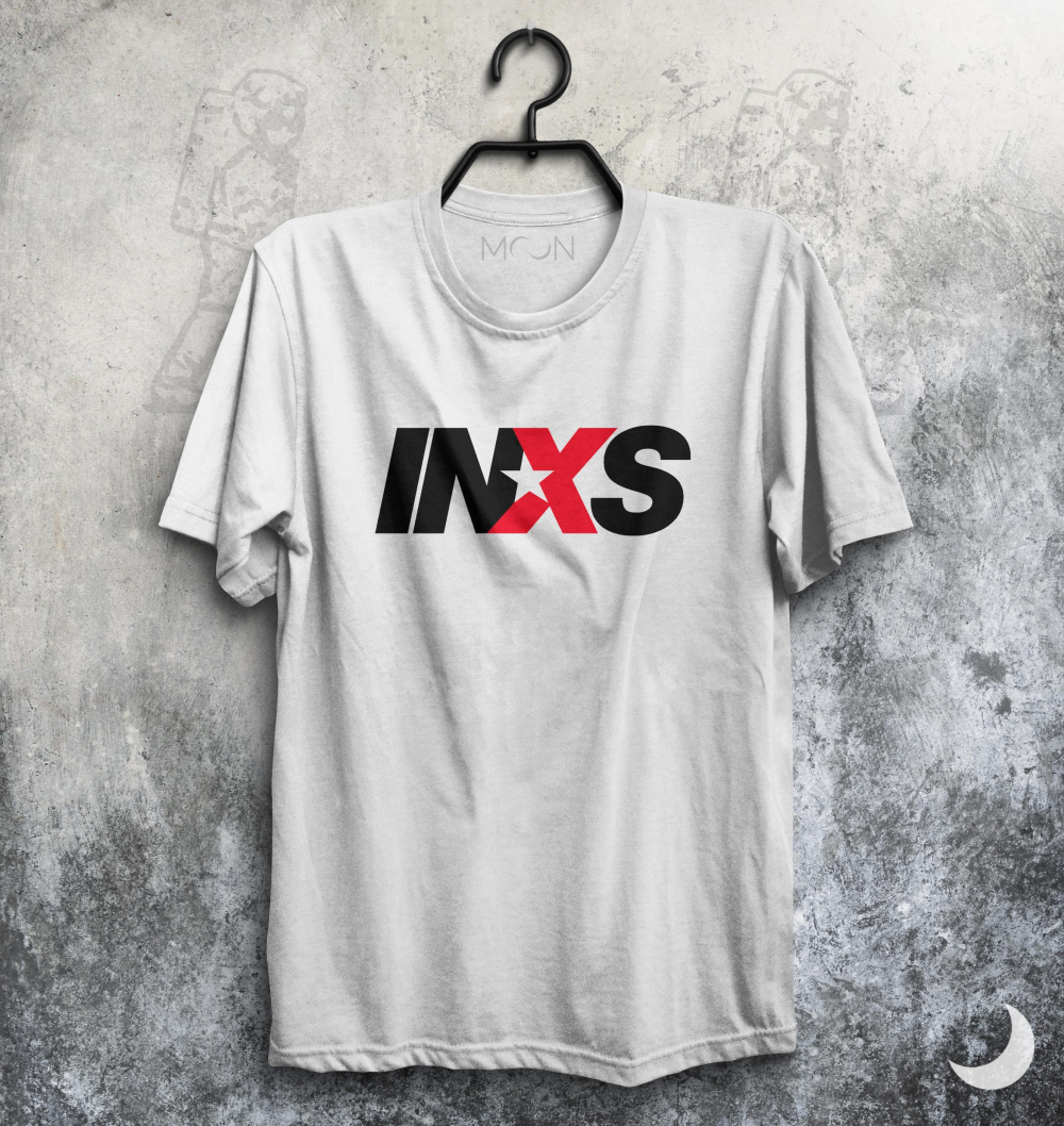 Camiseta INXS - Moon Camisetas